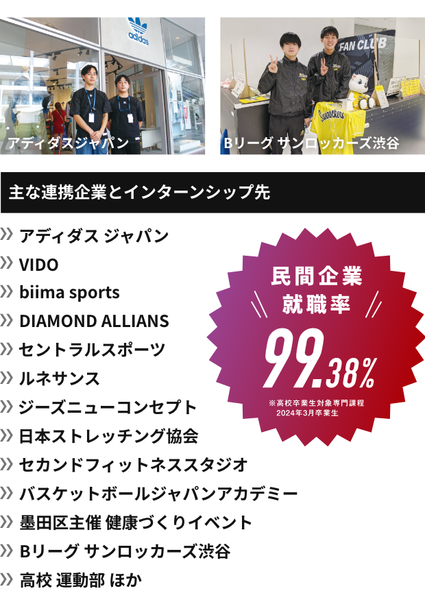 就職・資格取得サポート